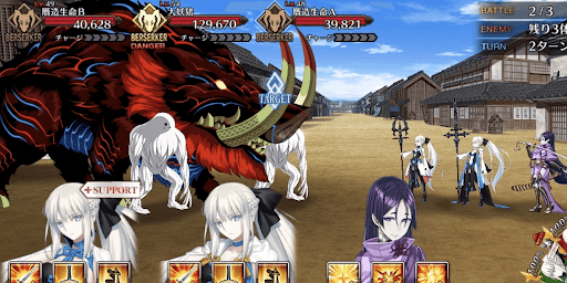 fgo-怪異退治 神田 白き暴徒達_バトル2