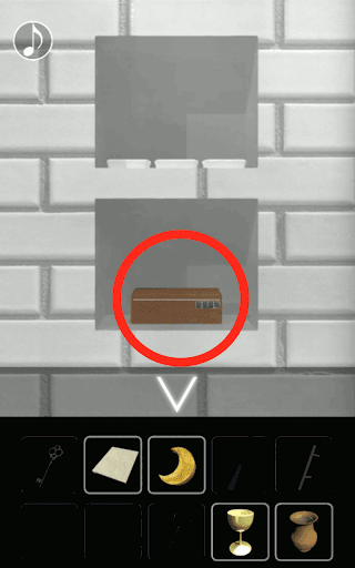 月の見える城からの脱出_半月の石入手まで