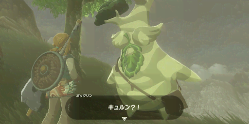 BotW_ボックリンに話しかける
