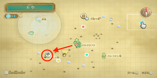 ルーレッ島の場所