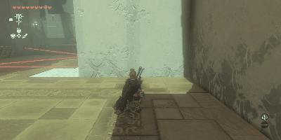 センサーにひっかかると罠が作動する