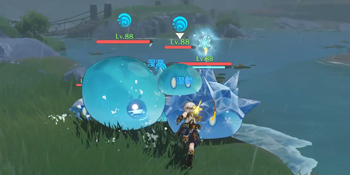 スライムを倒して「ドドリアン」を手に入れる