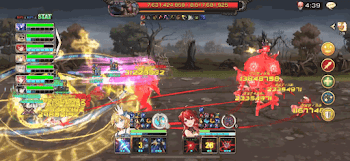 ウルカックのバトル中の画面画像