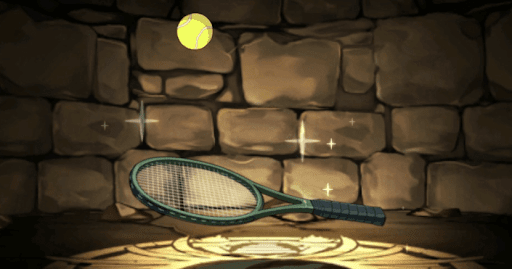 忍足のテニスラケット