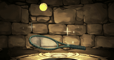 忍足のテニスラケット