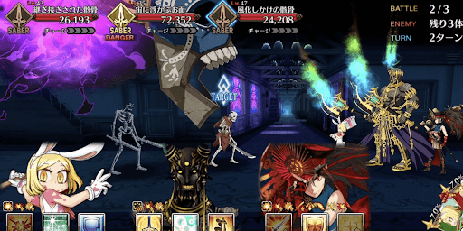 fgo-ゴーストルーム暗闇に響く笑声_バトル2