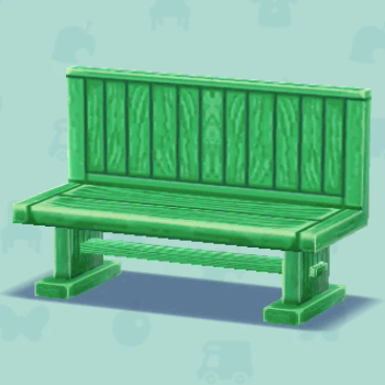 みどりのながイス