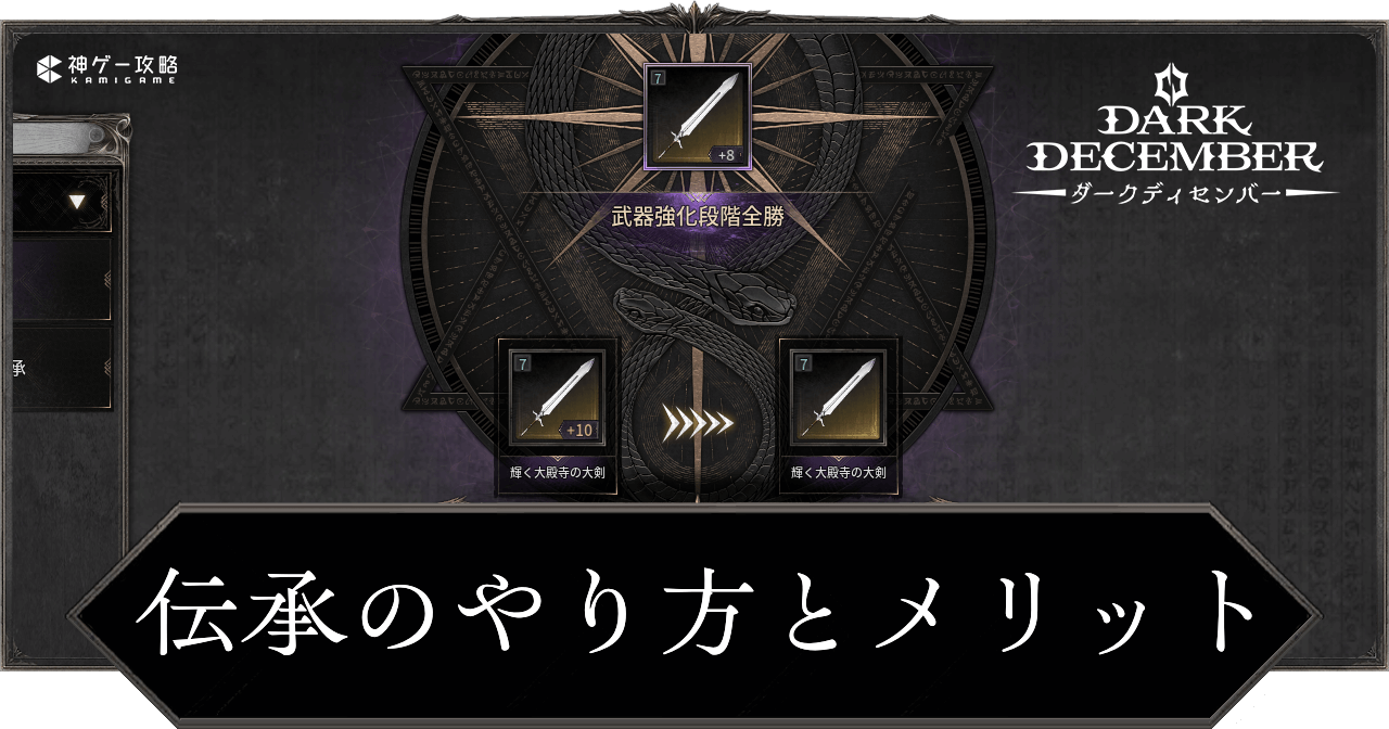 伝承のやり方とメリット