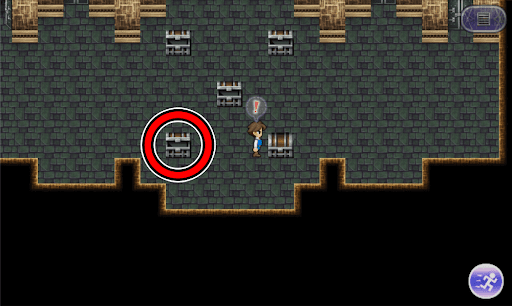 FF5_ロンカの心臓_B1F_石を左下の宝箱に入れる