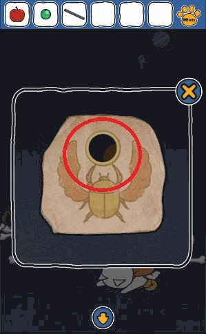 白猫の大冒険～ピラミッド編～_潜水帽子