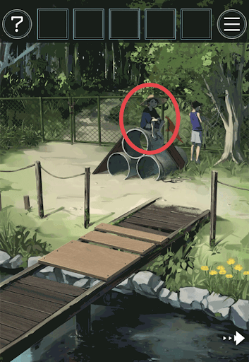 あの夏の日から脱出_入り口