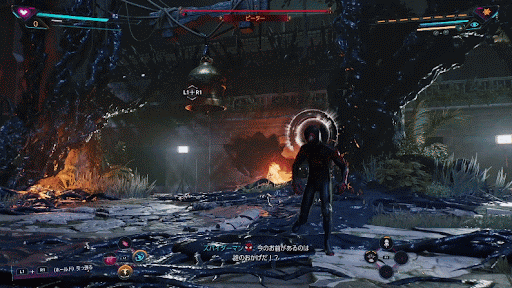 鐘の音で動きを止める