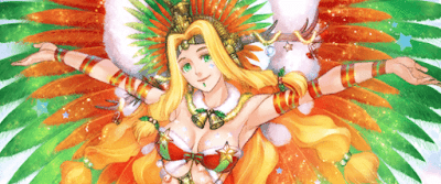 fgo-ケツァル・コアトル（サンバサンタ）