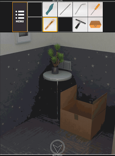 屋根裏部屋からの脱出