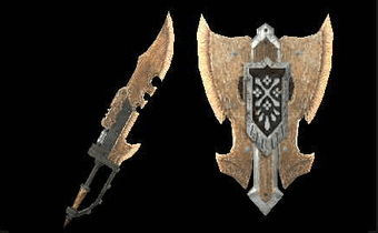 断骨盾斧シルトベイル改