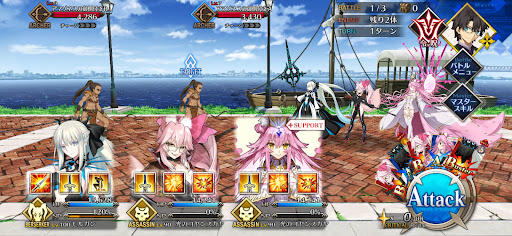 fgo-カルデアシアターメイキング初級_バトル1