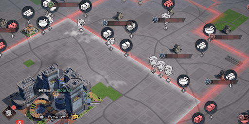 縄張りをドリーム・シティに隣接させる