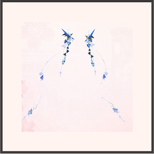 響くリズム（藍）