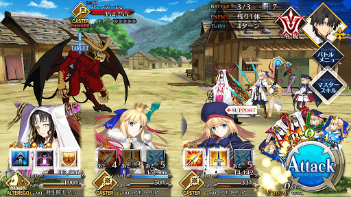 fgo-デーモンハント_バトル