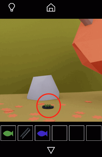 Dango_画面中央の団子をタップする