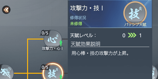 戦闘や内政にバフ効果が適用される