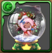 聖夜のパティシエール・ハトホルのスノードーム