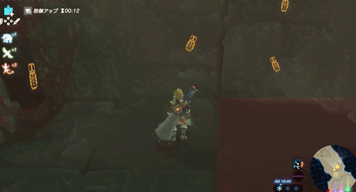 BotW_バナナを使った奥への進み方