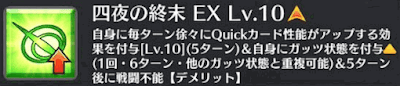 四夜の終末[EX]