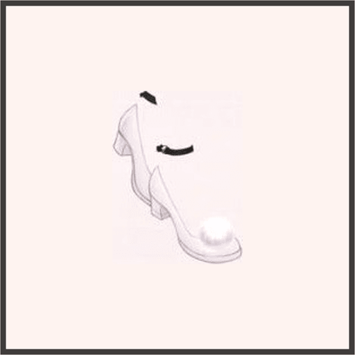 ポンポンスエード靴（ピンク）