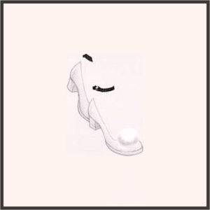 ポンポンスエード靴（ピンク）