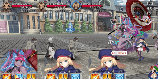 fgo-アントラクト・お芝居特訓！中級_バトル1