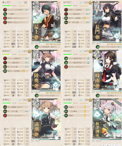 最上改二任務2 6-4編成