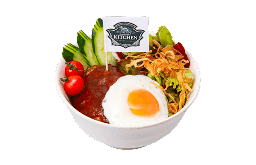 ドランクお手製ロコモコ丼