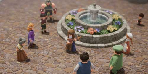 DQ7リイマジンド_町の中央で演奏会