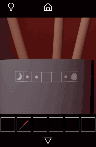 Dango_左から2マス目3マス目6マス目に印がついていることを確認する