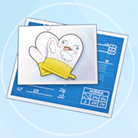 ペロロの鍋掴み