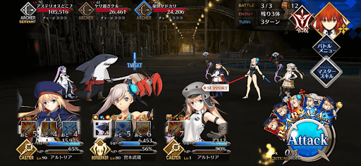 fgo-キャスト体験！アトラクションツアーを盛り上げよう！_バトル3