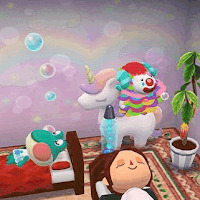 ポケ森の夢風レイアウトの画像