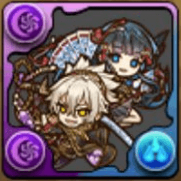 花月天将副官・双駆の緋覇那＆静袮【デフォルメ】