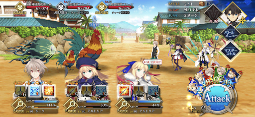 fgo-犬士品評会！トレーニングチャンピオン級_バトル2