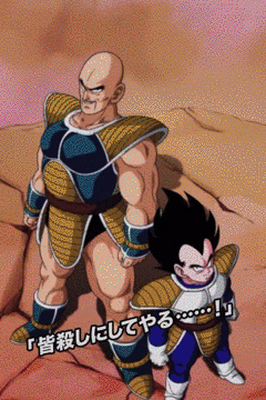 ベジータナッパベジータ側アクティブ演出