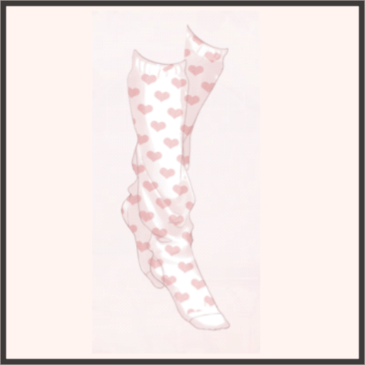 ふわふわ雲ソックス（白）