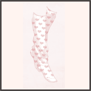 ふわふわ雲ソックス（白）