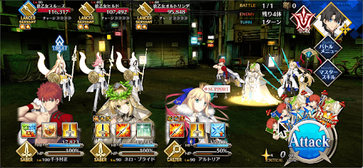 fgo-ヴァルハラガールズ_戦闘