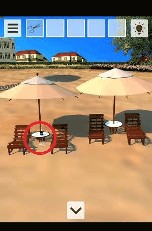 ビーチからの脱出-新作脱出げーむ_ラムと汚れた新聞