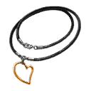 ハートのブレスレット