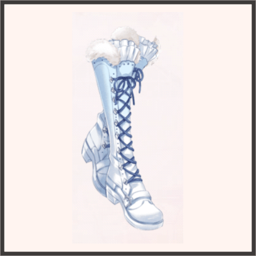 風雪のロングブーツ