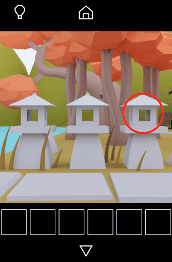 Dango_右側の灯篭を拡大する