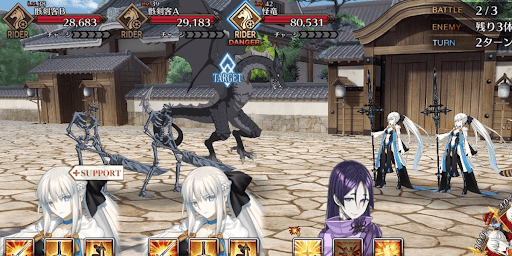 fgo-怪異退治 赤坂 乱世の軍勢_バトル2