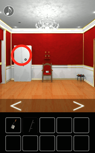 月の見える城からの脱出_時計